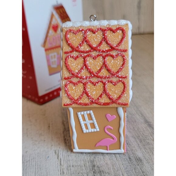 Hallmark Love Shack magic ornament Xmas Valentine's day - Picture 4 of 7